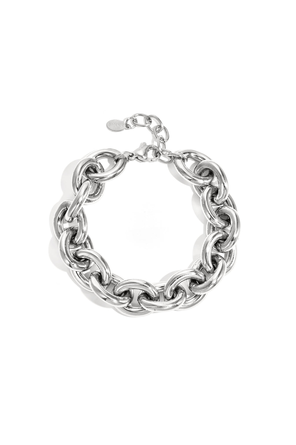 Armband met massieve schakels