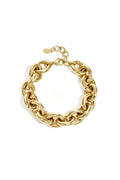Armband met massieve schakels
