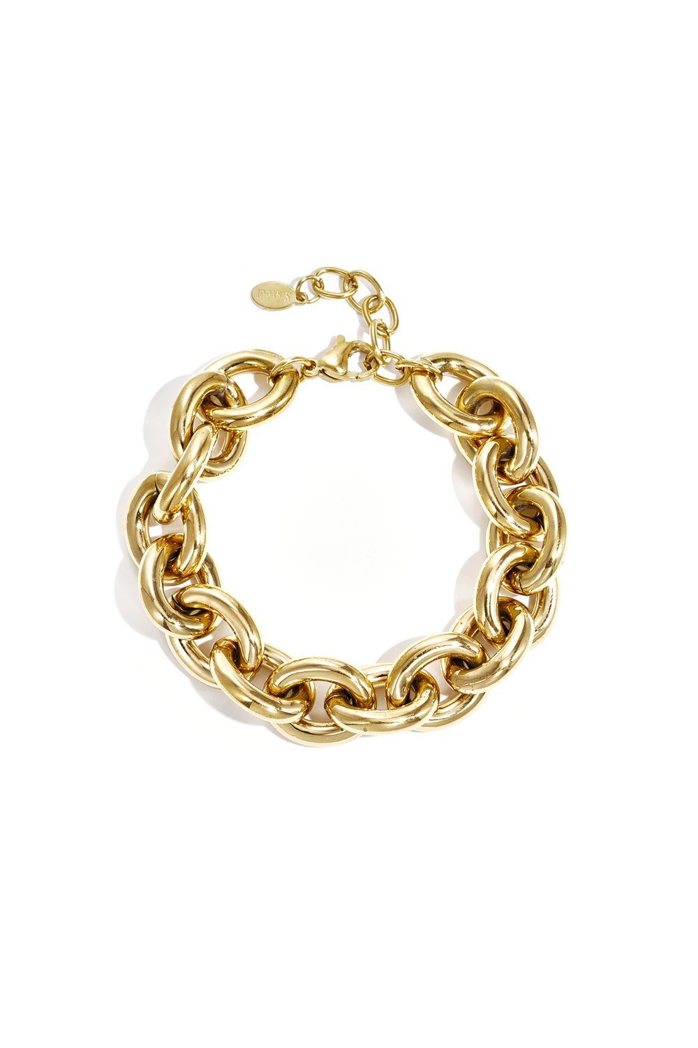 Armband met massieve schakels