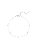 Minimalistische armband met strass