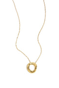 Ketting met organische cirkel