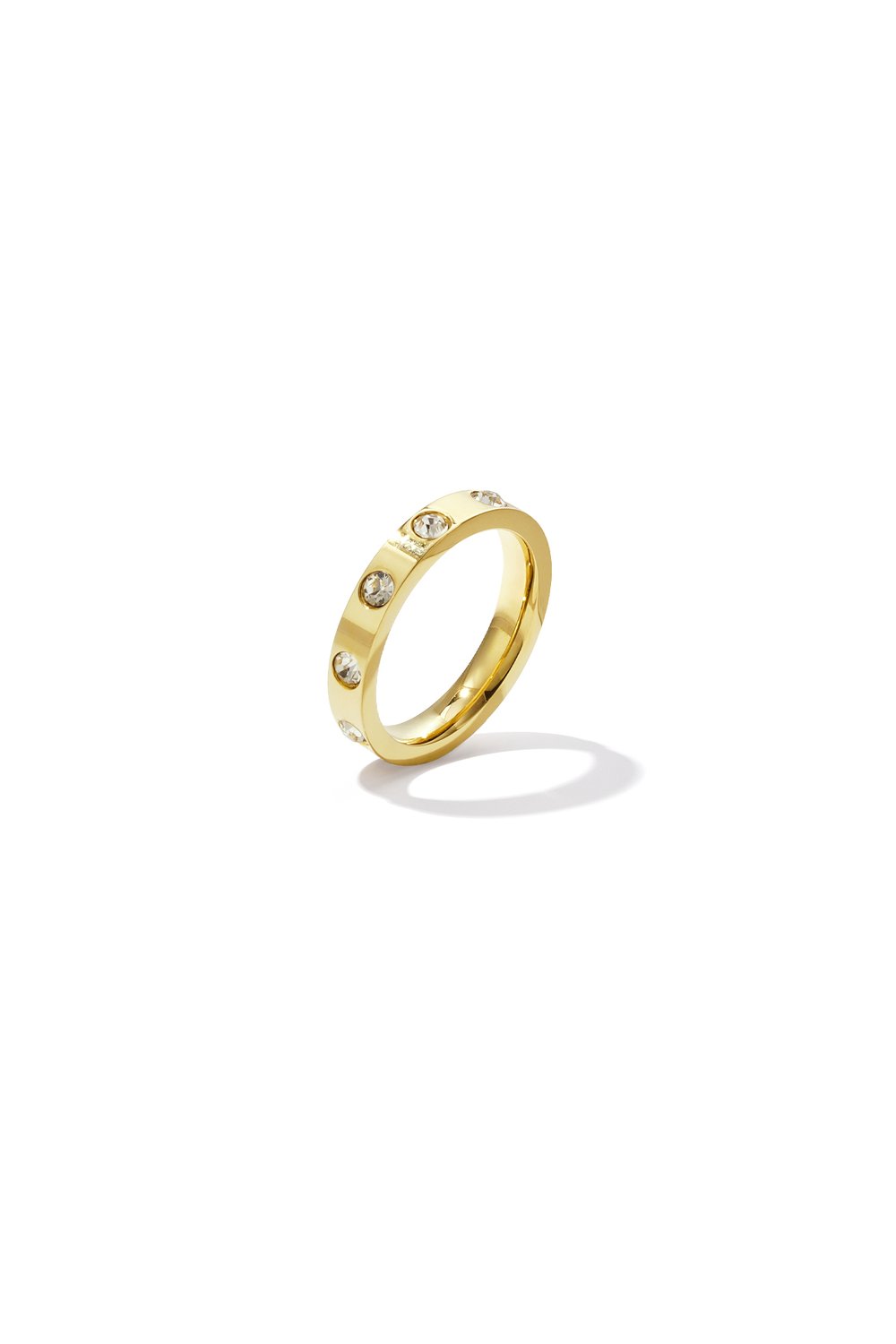 Ring met strass steentjes