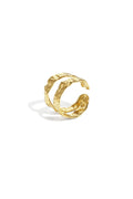 Dubbele ring met textuur
