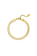 Armband platte schakel