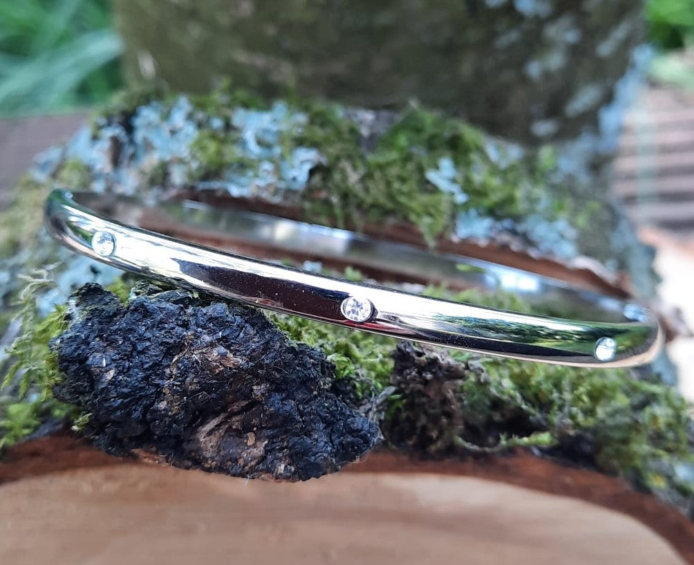 Bangle met strass