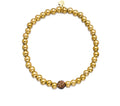 Stretch armband met centraal detail