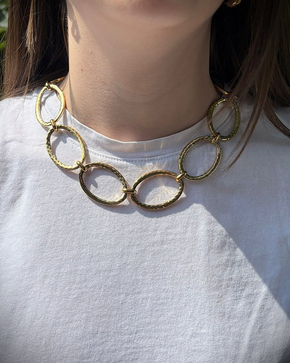 Ketting met grote schakels