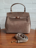 Handtas taupe