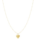 Lange ketting met hart