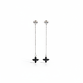 Studs bloem aan ketting