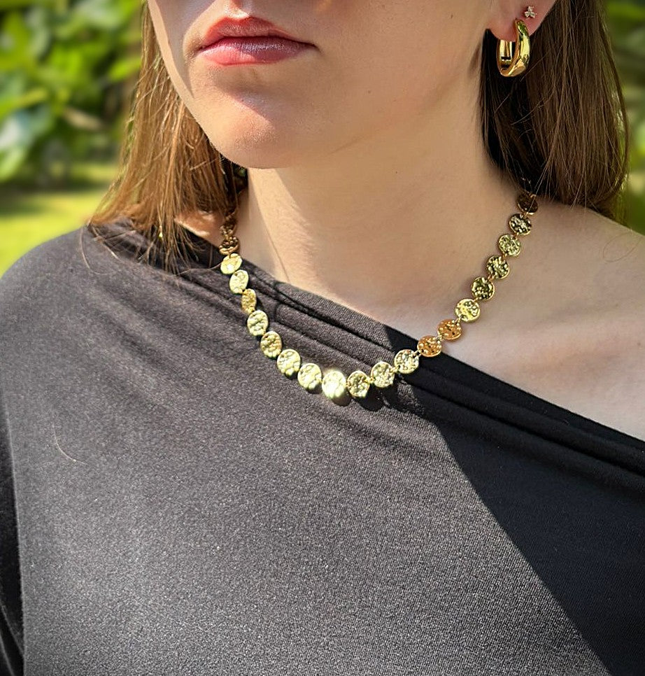 Ketting ronde muntjes
