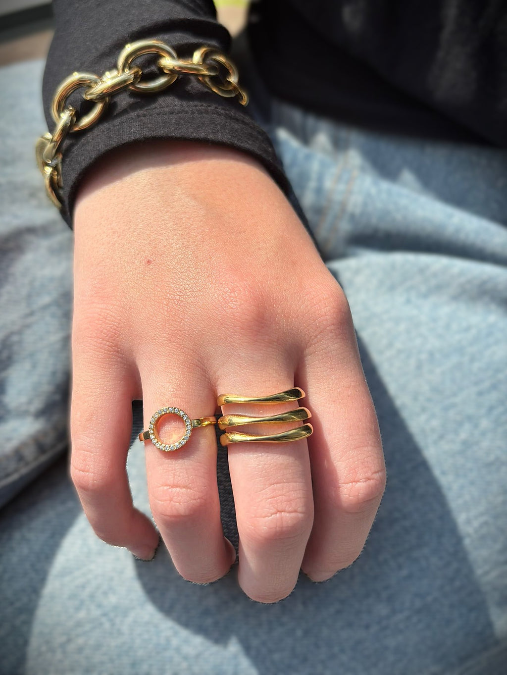 3-laagse ring
