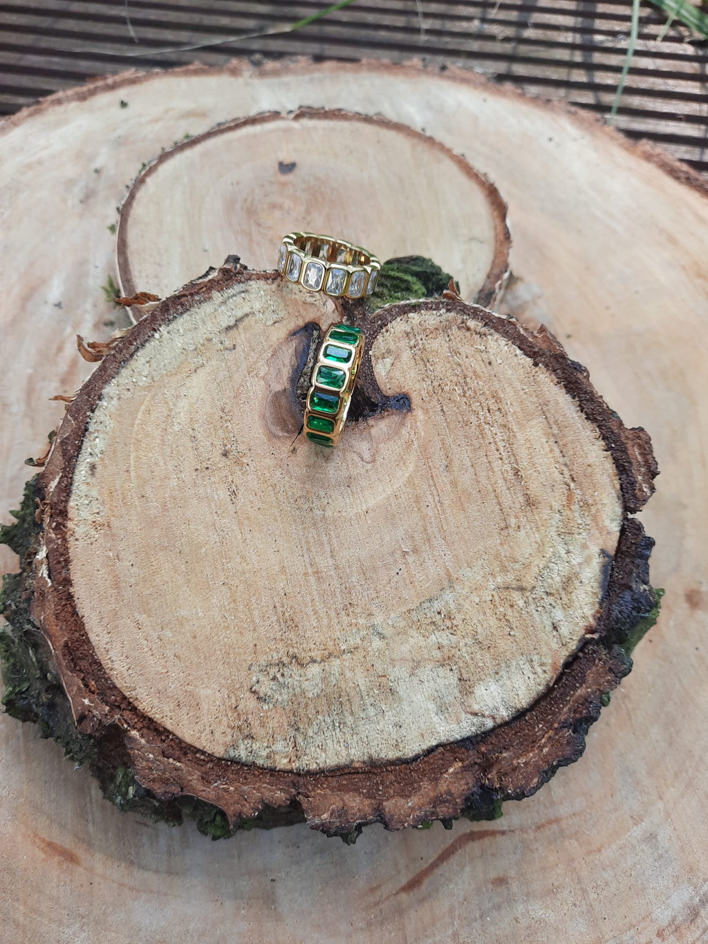 Ring met Zirkonia (2 kleuren)