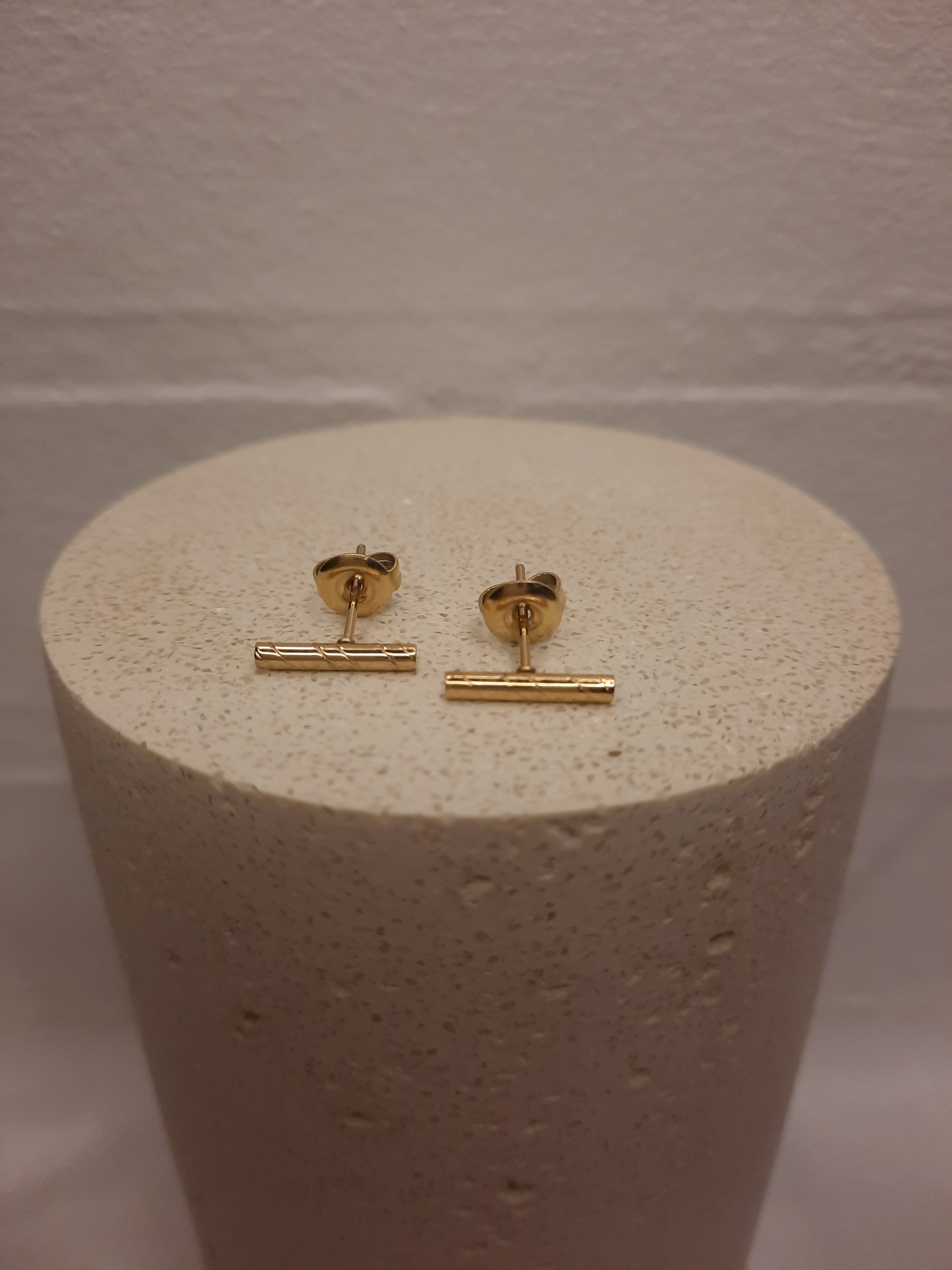 Studs met gestreept staafje