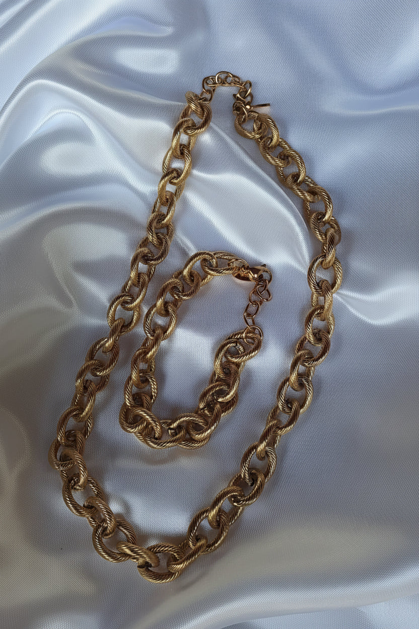 Set schakelketting en armband