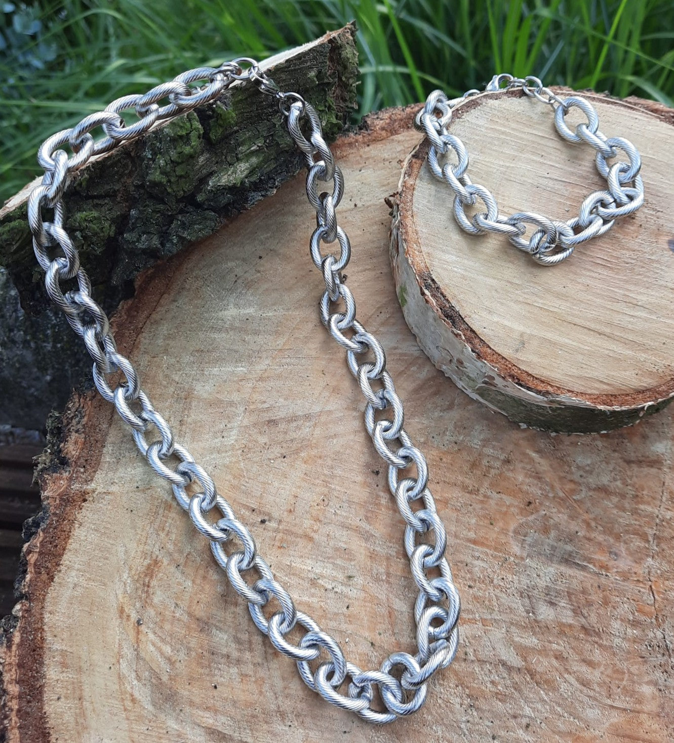 Set schakelarmband en ketting