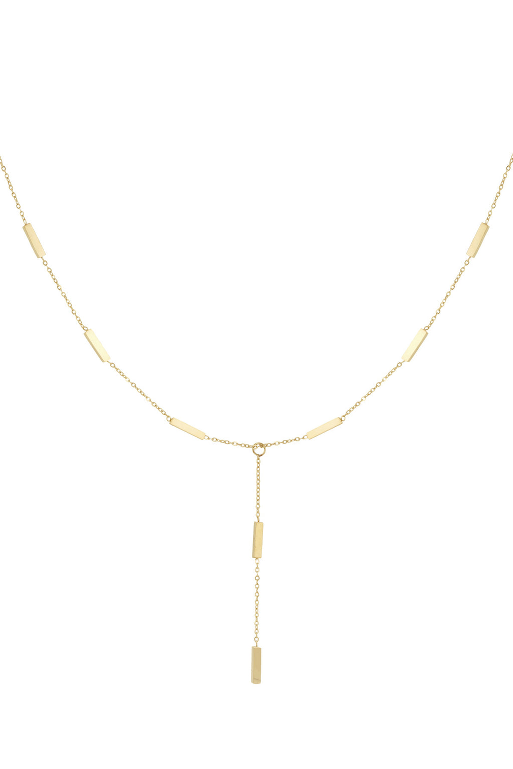 Y ketting met staafjes