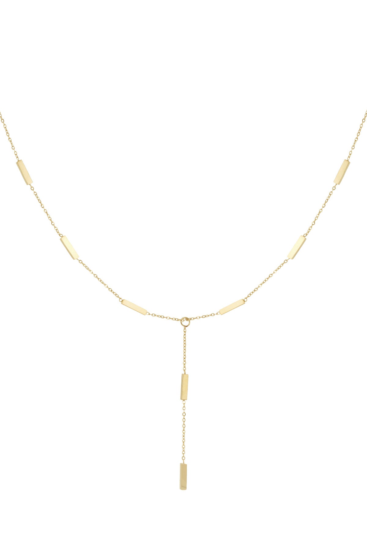 Y ketting met staafjes
